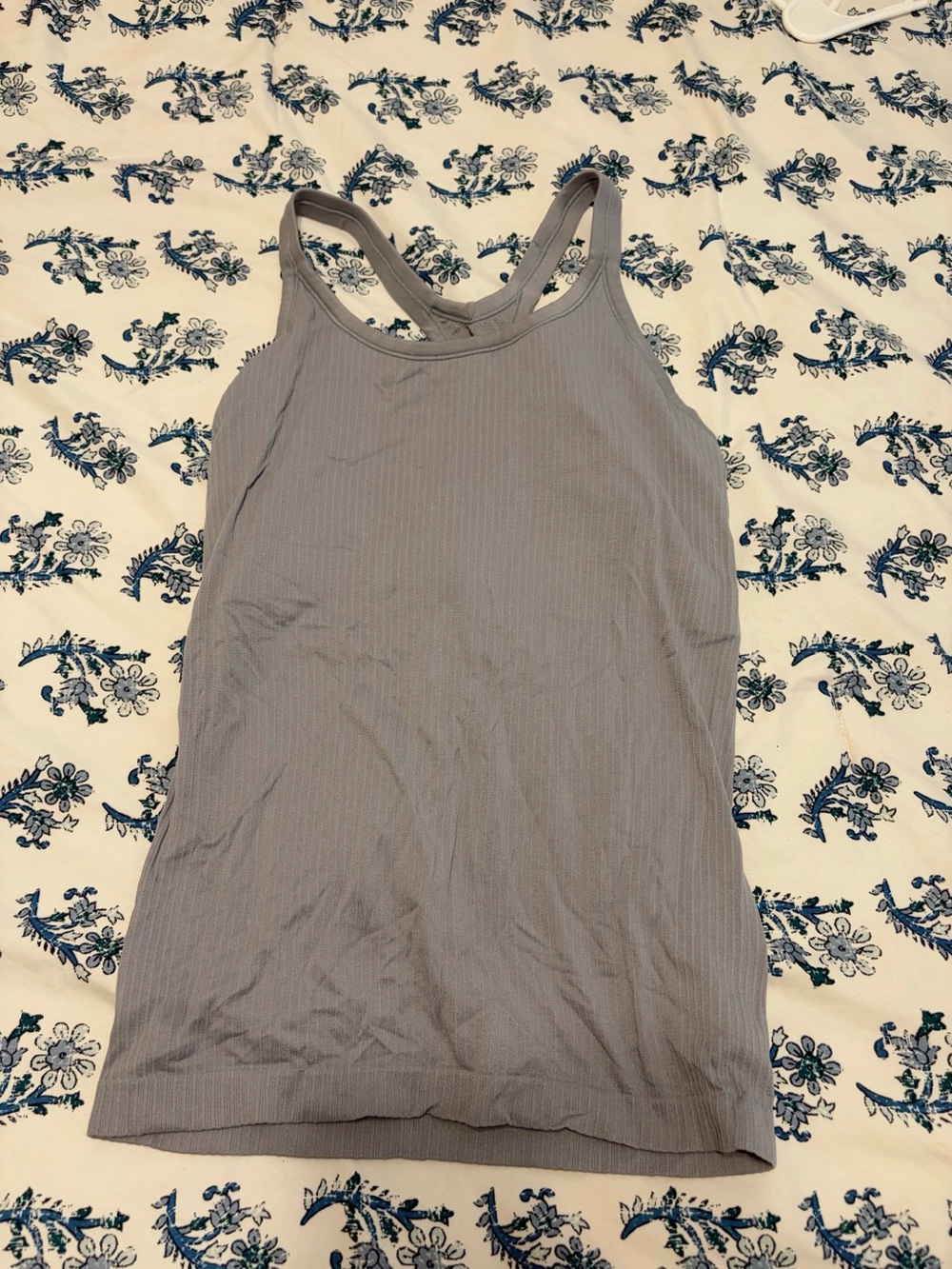 Amazon Women’s Ribbed Racerback Tank Top - Light Gray